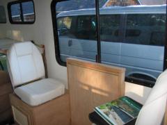 Yes, they are boat seats, and a custom drop table