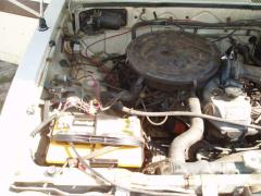 A view of the engine compartment