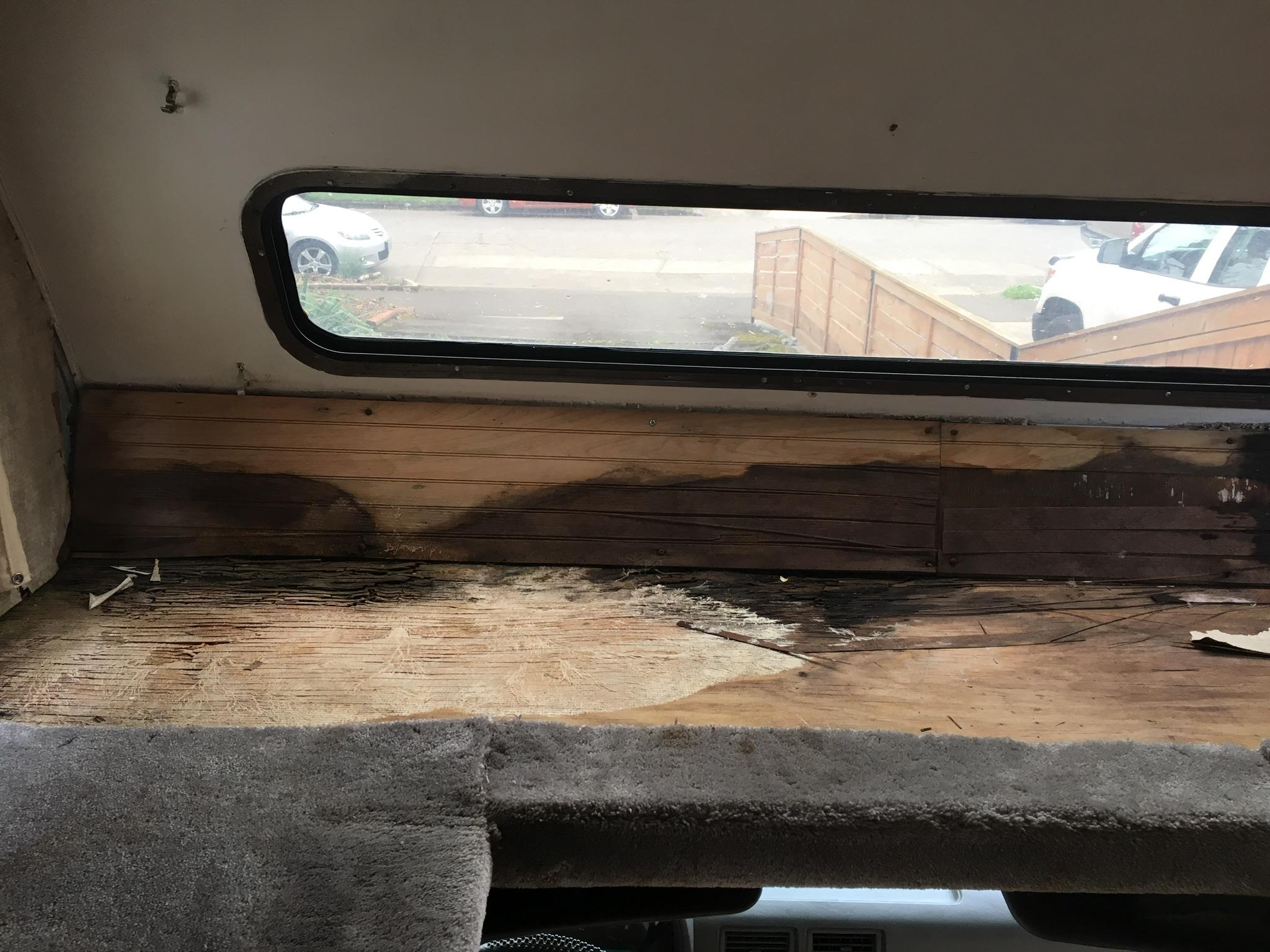 Replace cab over window question General Discussion Toyota